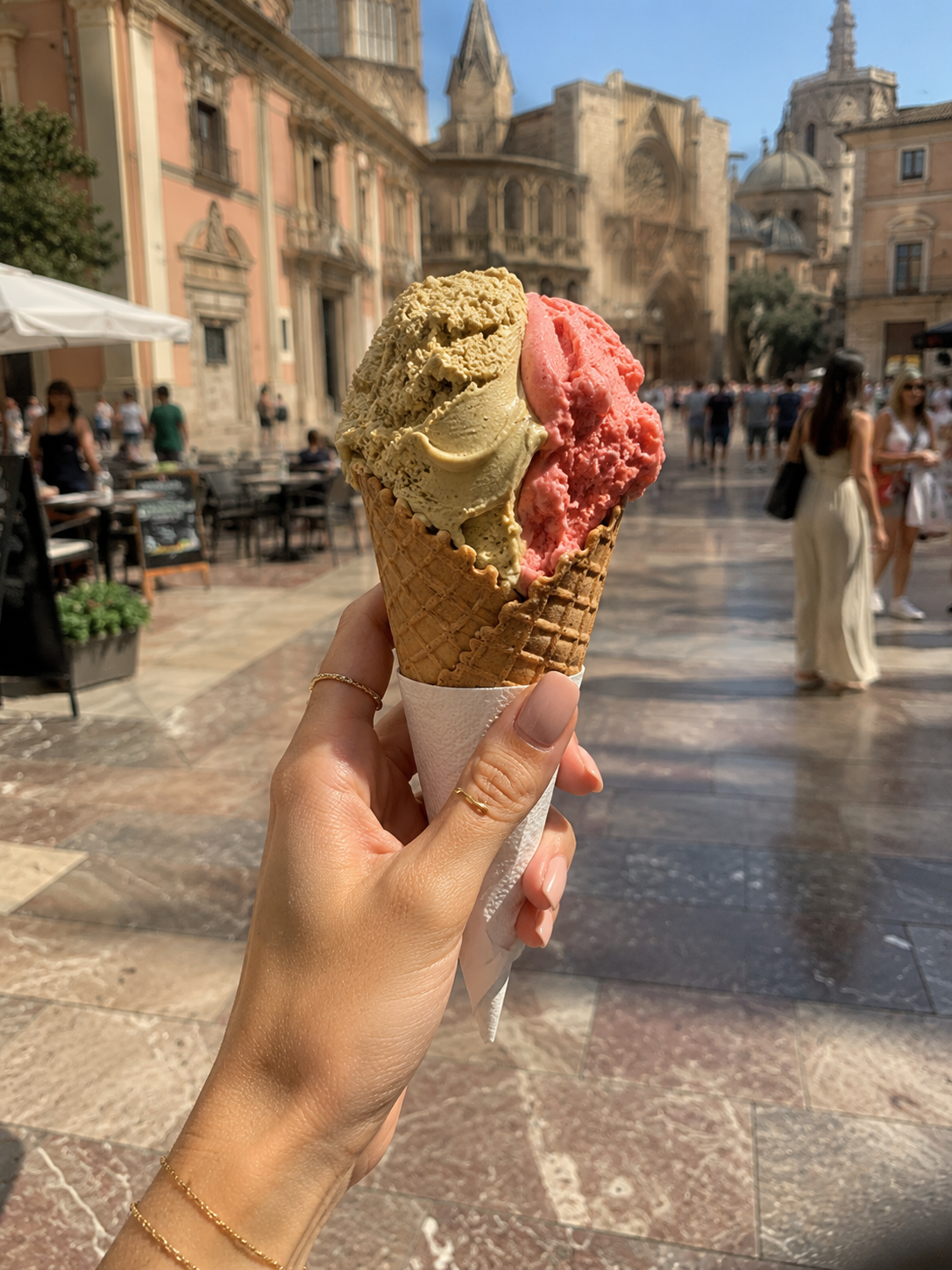 Mediterranean ice cream